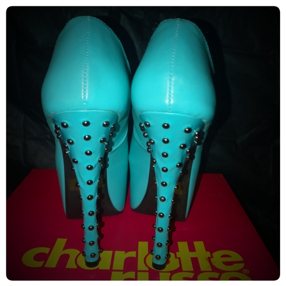 Charlotte Russe *Studded Heels* - Picture 5 of 9